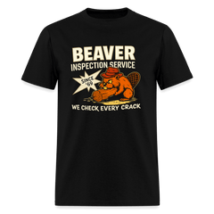 Beaver Inspection Service Funny Adult Humor T-Shirt