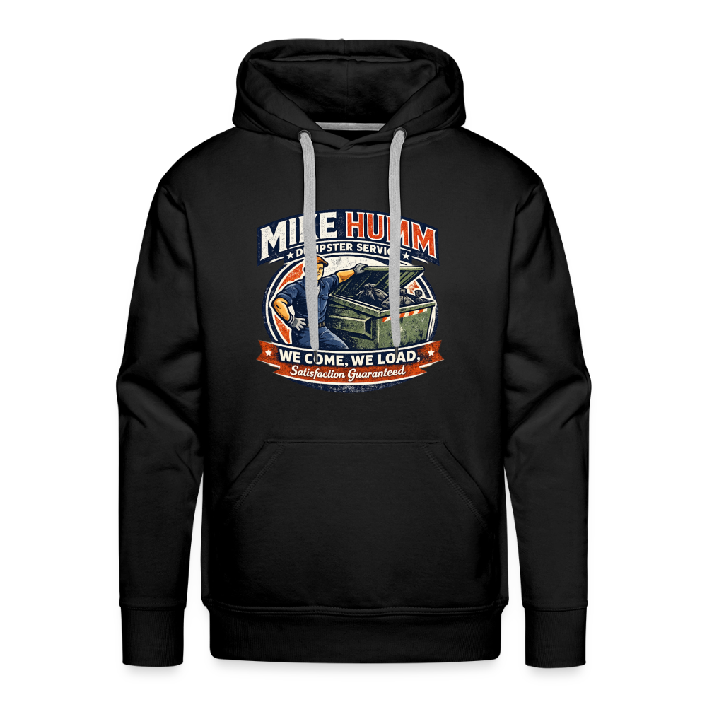 Mike Humm Dumpster Service Premium Hoodie - black