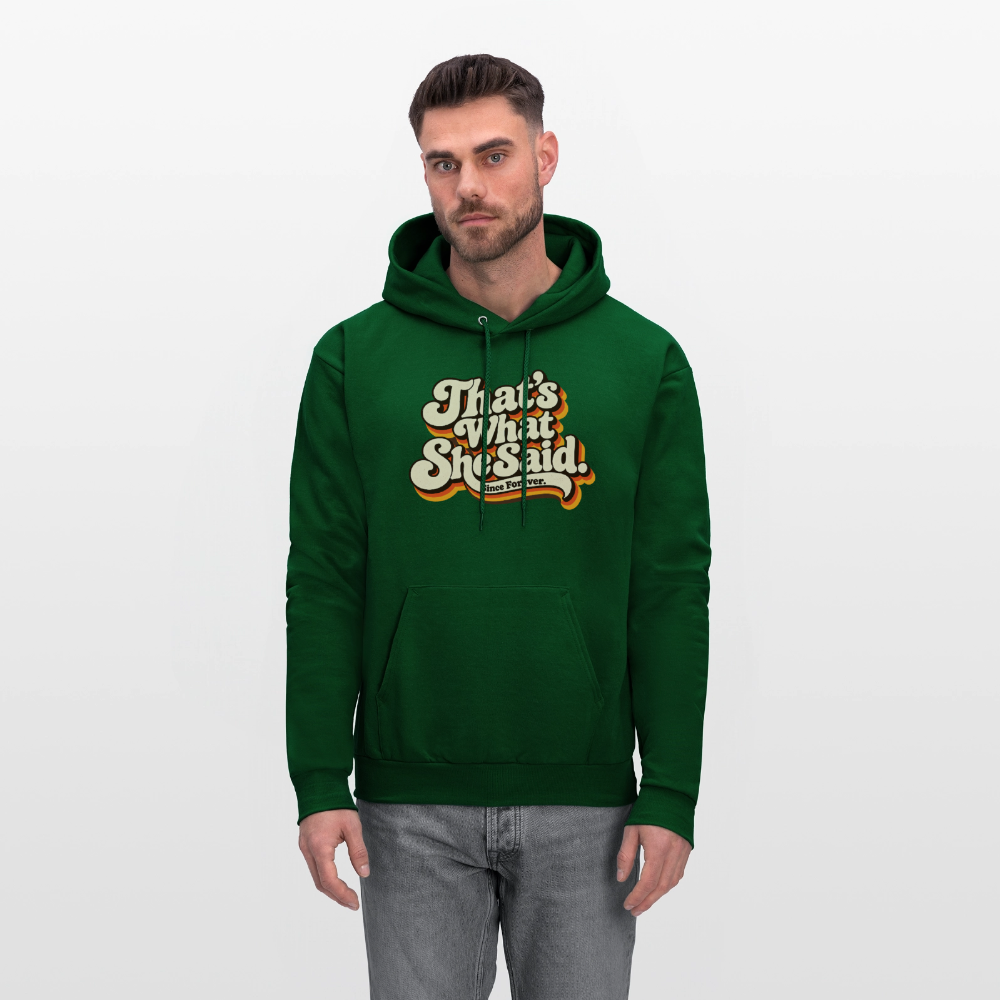 That's What She Said Hoodie Color: Heather Gray