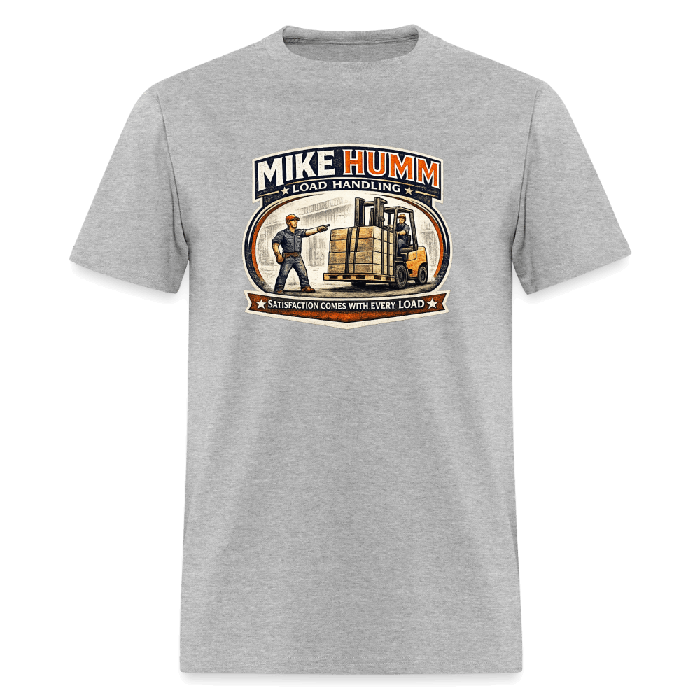 Mike Humm Load Handling T-Shirt Color: Heather Gray