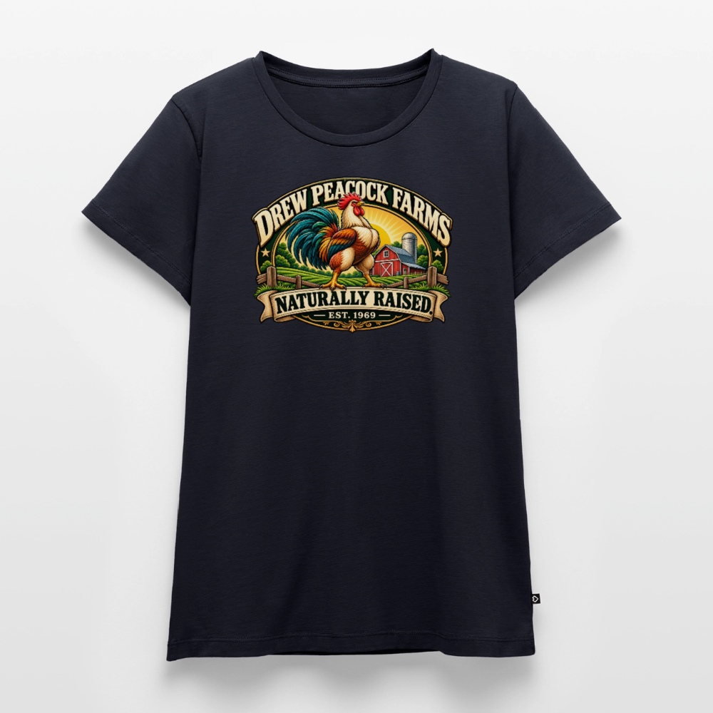 Drew Peacock Farms Women’s Premium T-Shirt - navy