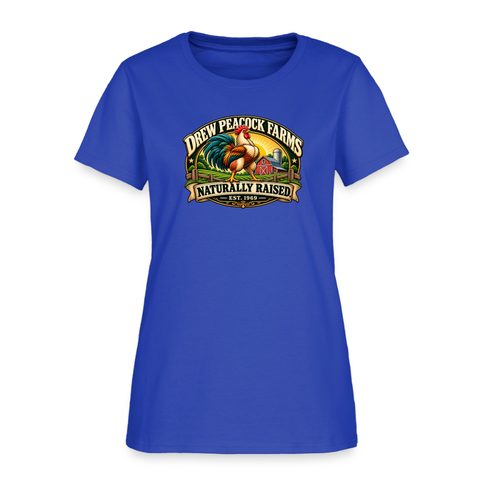 Drew Peacock Farms Women's T-Shirt - royal blue