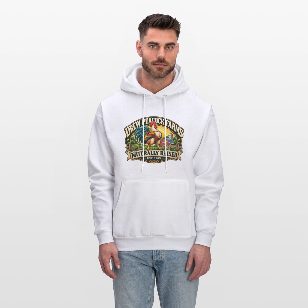 Drew Peacock Farms Hoodie Color: Carolina Blue