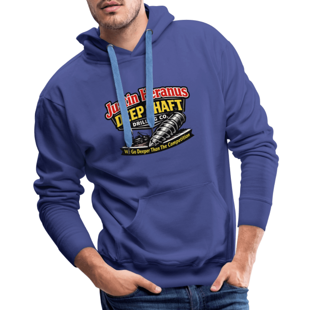 Justin Heranus Deep Shaft Drilling Premium Hoodie Color: White