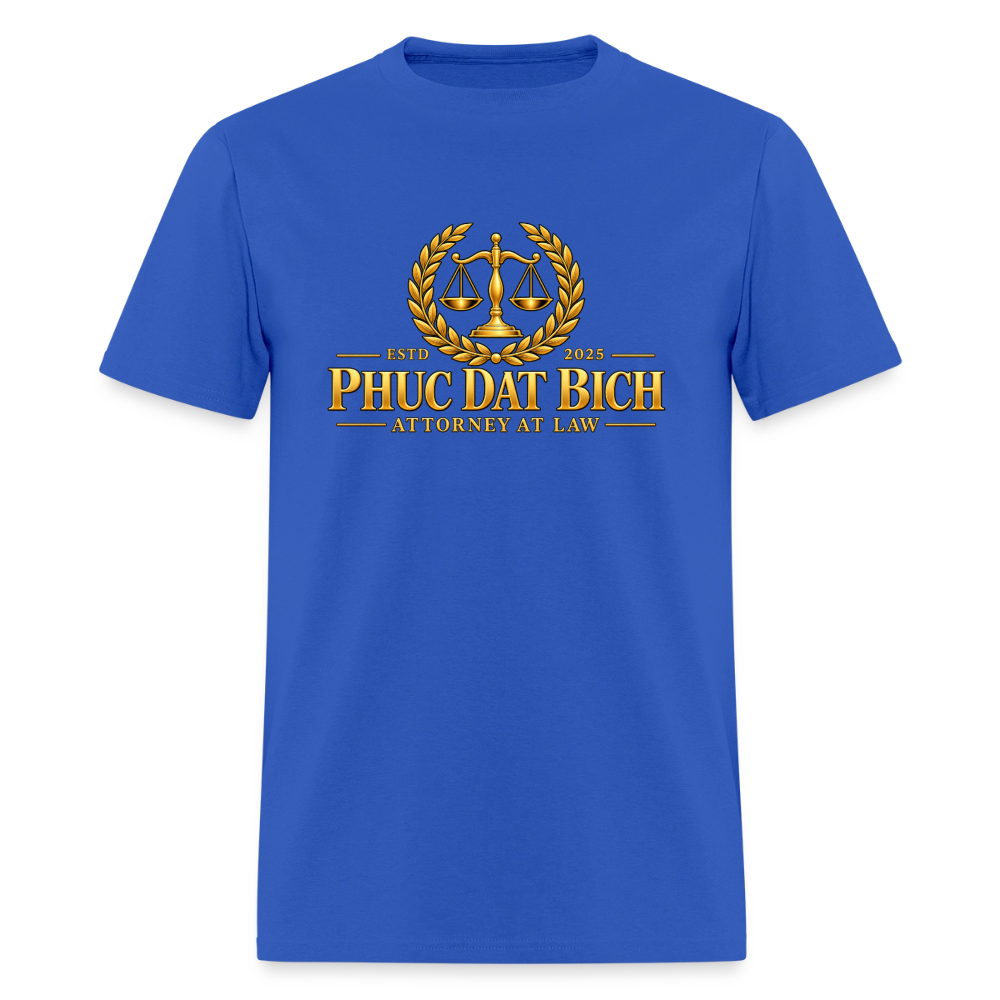 Phuc Dat Bich Attorney At Law T-Shirt - royal blue