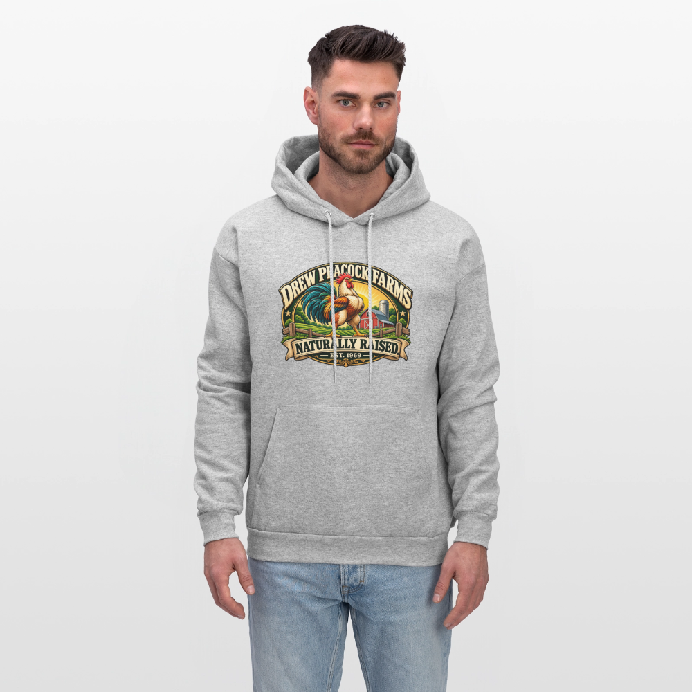 Drew Peacock Farms Hoodie Color: Carolina Blue