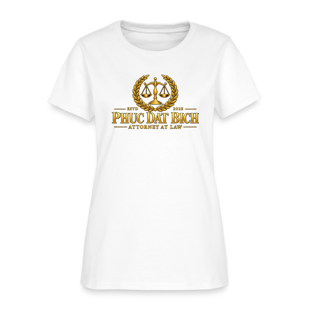 Phuc Dat Bich Attorney At Law Women's T-Shirt - white