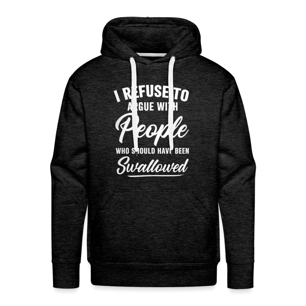 People Who Should Have Been Swallowed Hoodie Color: Heather Gray