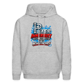 Peter Innerbutt No Hole Too Dirty Funny Adult Humor Hoodie Color: Heather Gray