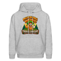 Morning Wood Timber Company – Funny Adult Humor Hoodie - heather gray