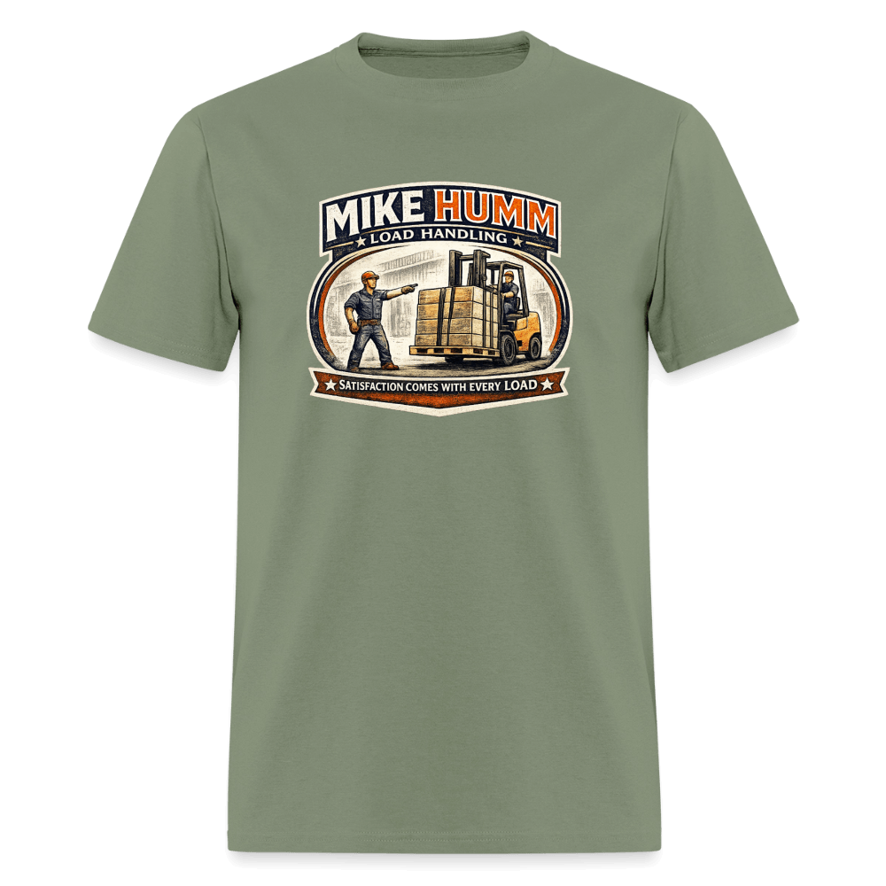 Mike Humm Load Handling T-Shirt Color: Military Green