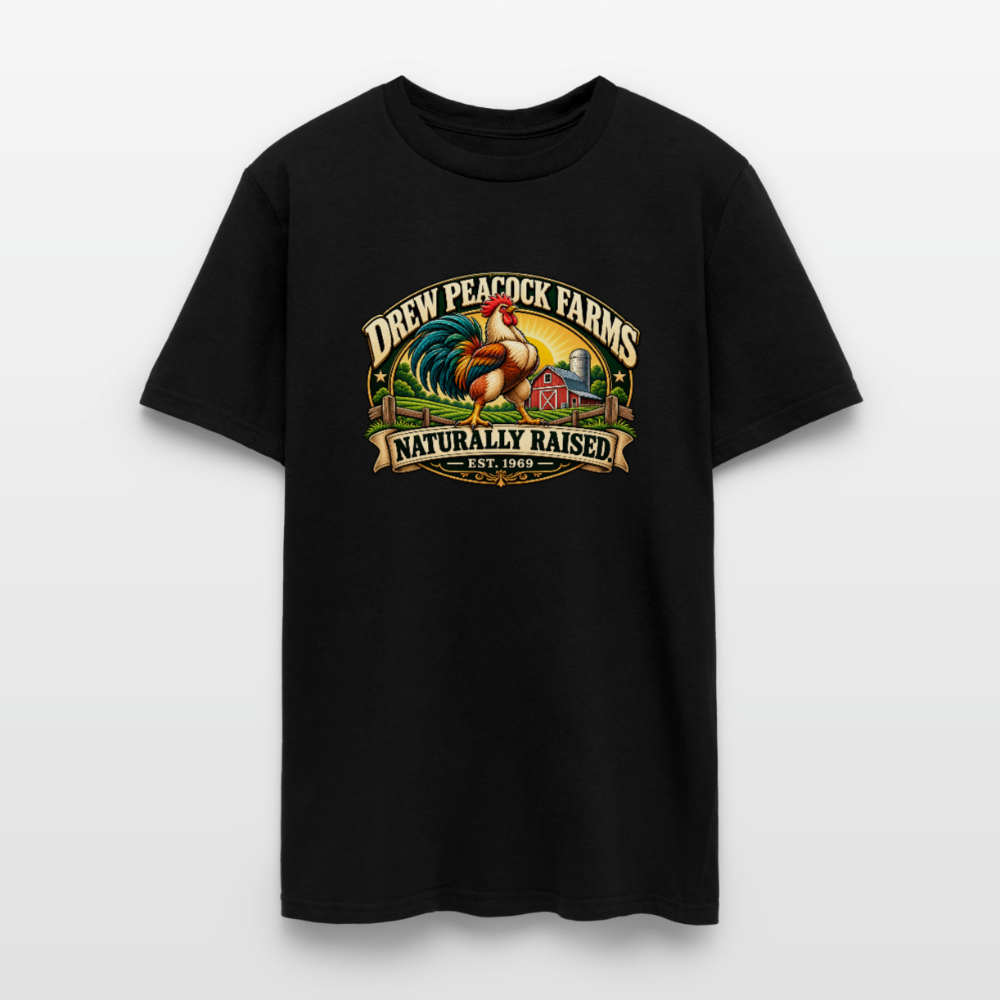 Drew Peacock Farms T-Shirt - black