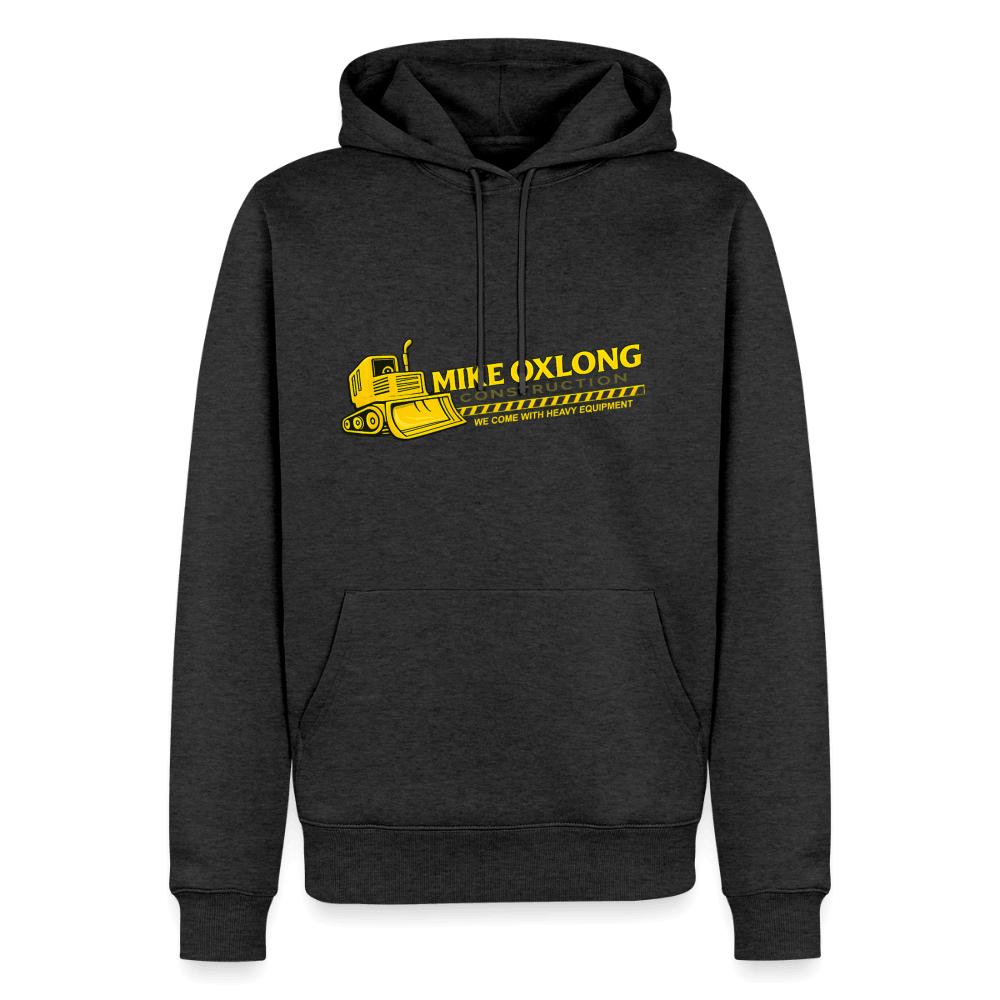 Mike Oxlong Construction Premium Hoodie Color: Heather Anthracite