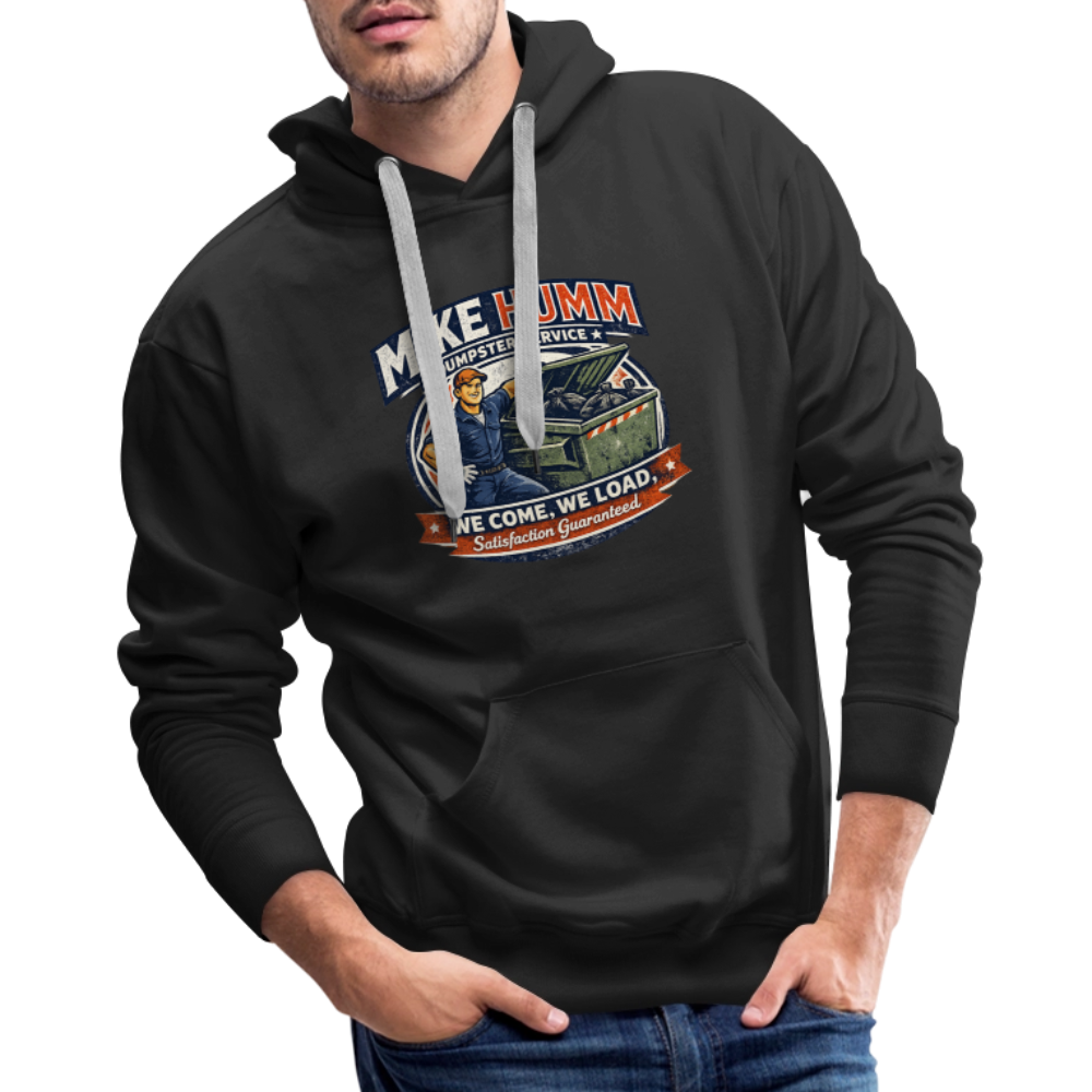 Mike Humm Dumpster Service Premium Hoodie - black