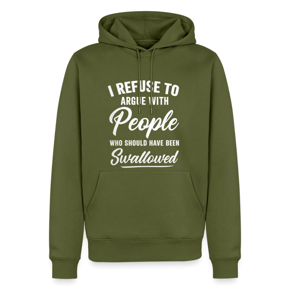 People Who Should Have Been Swallowed Hoodie Color: Khaki Green