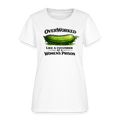 Overworked Like a Cucumber at a Women's Prison Women's T-Shirt Color: White