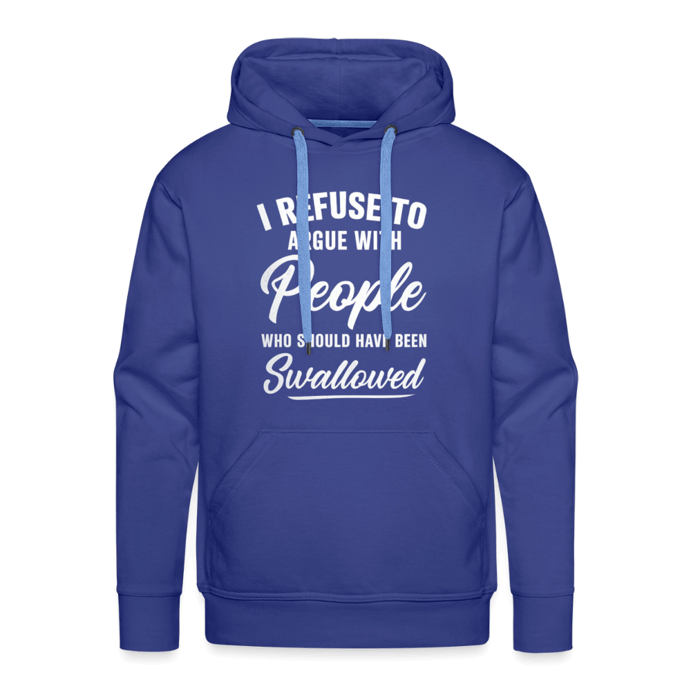 People Who Should Have Been Swallowed Hoodie Color: Royal Blue