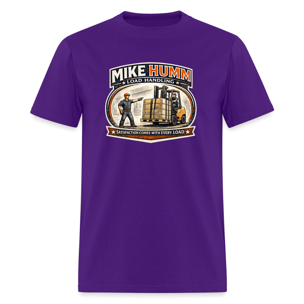 Mike Humm Load Handling T-Shirt Color: Purple