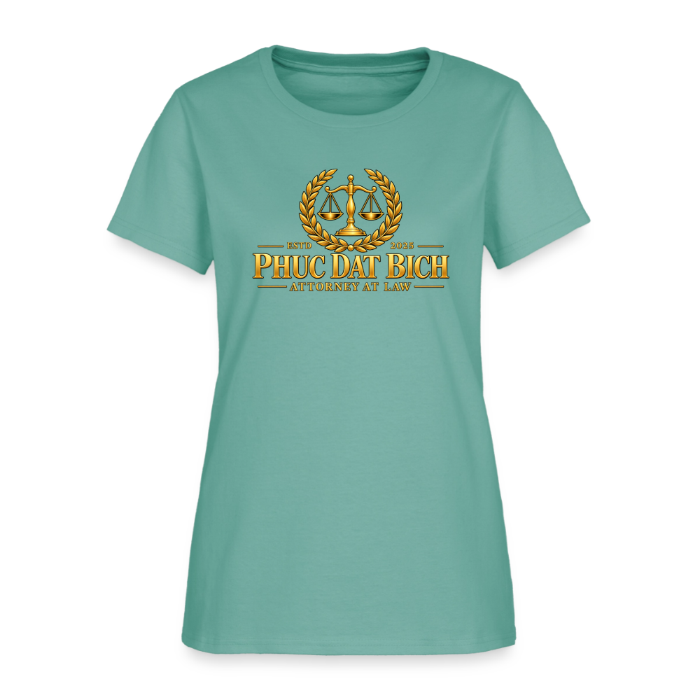 Phuc Dat Bich Attorney At Law Women's T-Shirt - aquatic
