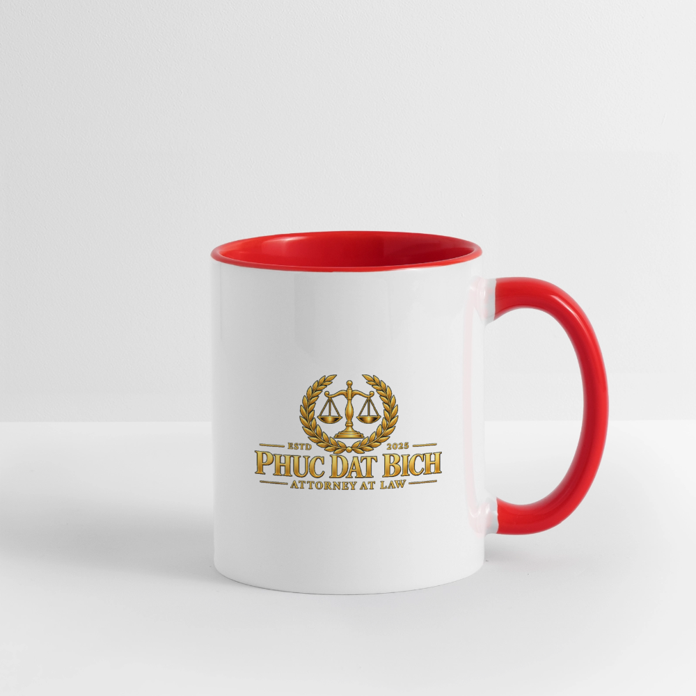 Phuc Dat Bich Attorney At Law Mug - white/red