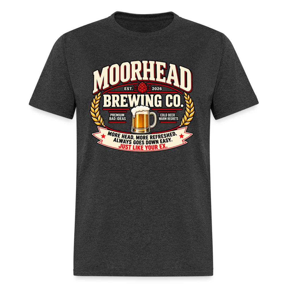 Moorhead Brewing Co. T-Shirt Color: heather black