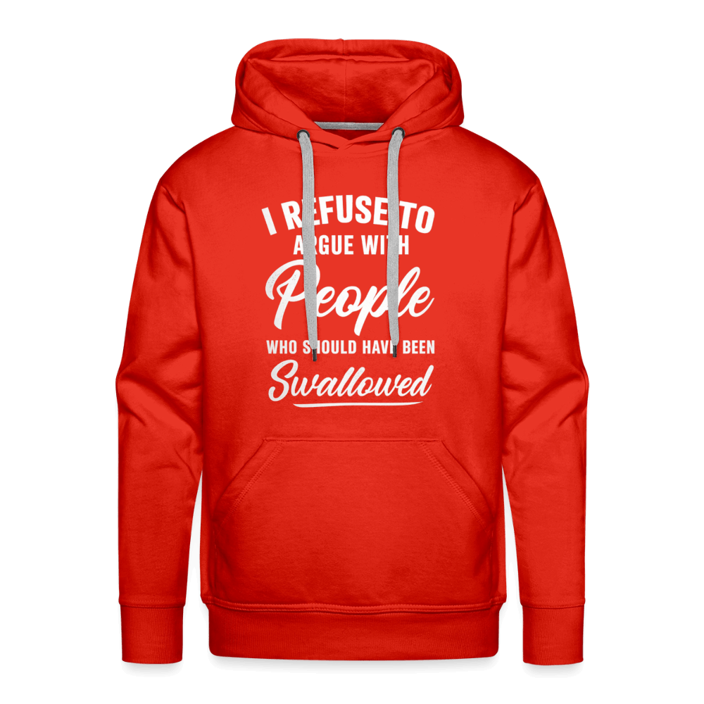 People Who Should Have Been Swallowed Hoodie Color: Red