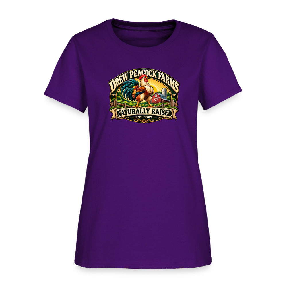 Drew Peacock Farms Women's T-Shirt - purple