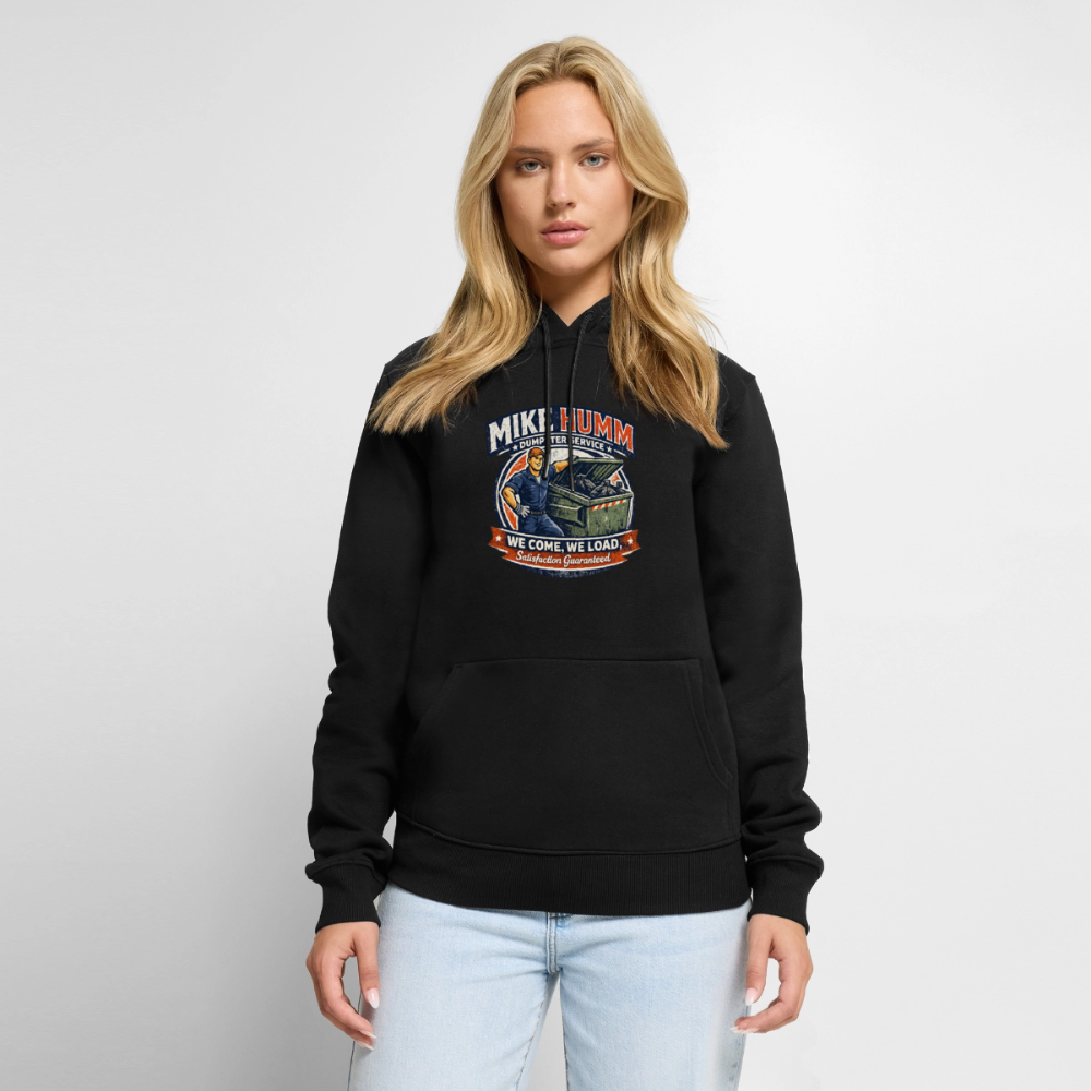 Mike Humm Dumpster Service Premium Hoodie - black