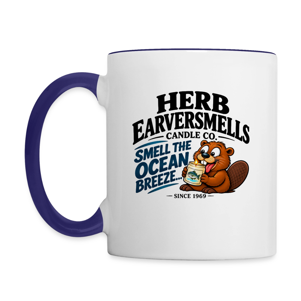 Herb Eaversmells Candle Company Contrast Coffee Mug Color: White/Black