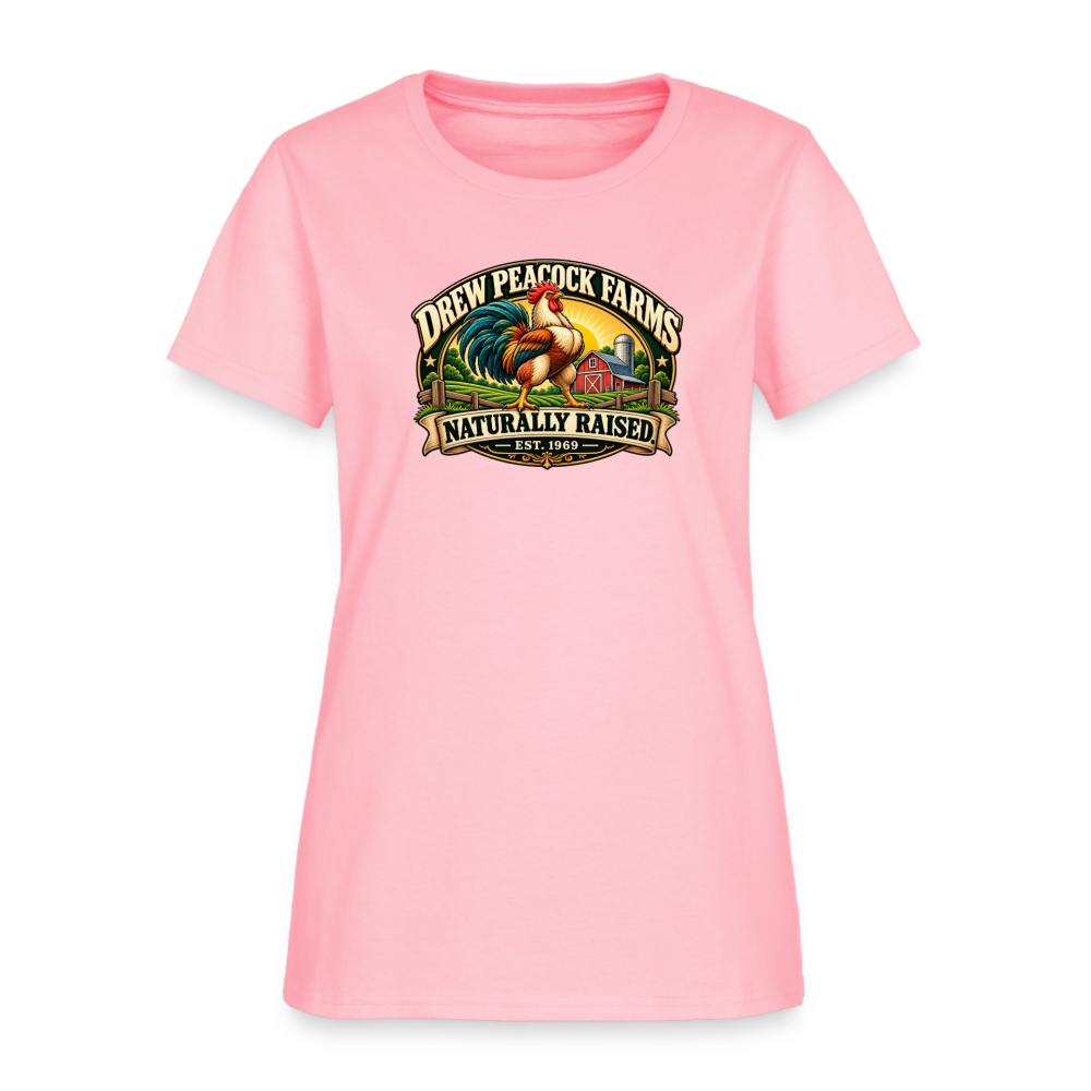 Drew Peacock Farms Women's T-Shirt - pink