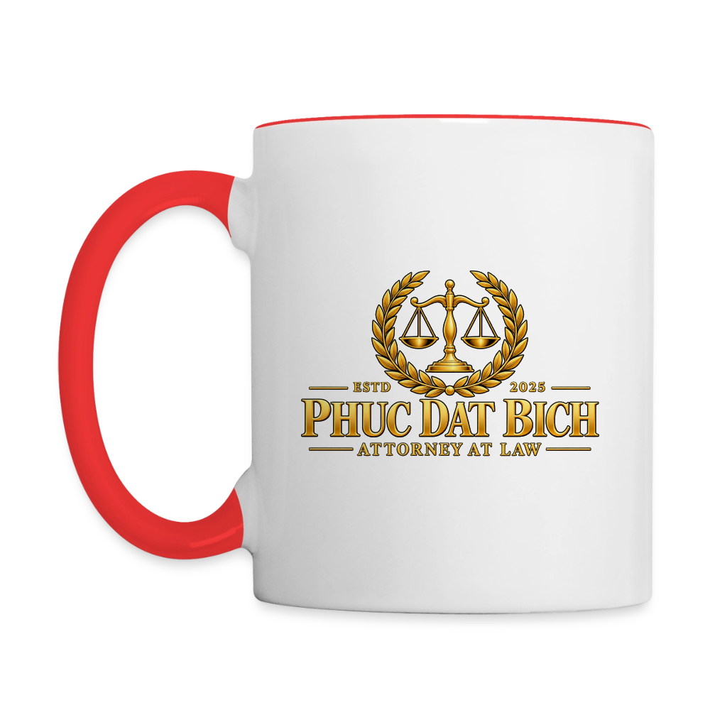 Phuc Dat Bich Attorney At Law Mug - white/red