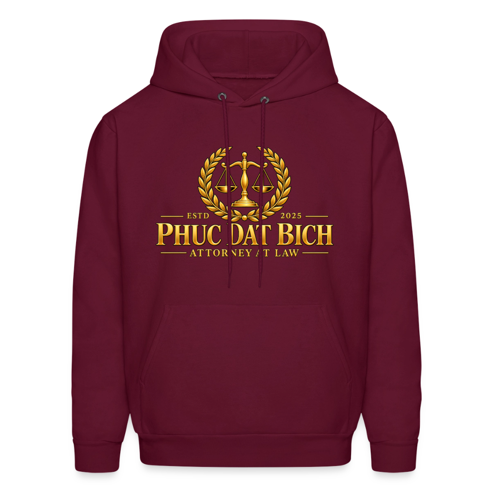 Phuc Dat Bich Attorney At Law Hoodie - burgundy