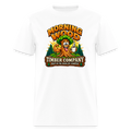 Morning Wood Timber Company – Funny Adult Humor T-Shirt - white