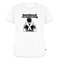 Sometimes All We Need Is a Hug Women’s Premium T-Shirt - white