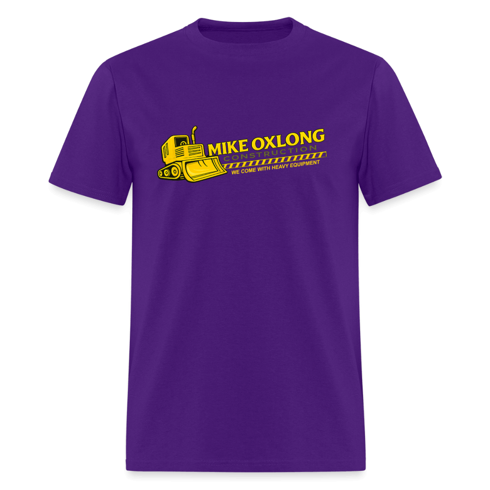 Mike Oxlong Construction T-Shirt Color: Purple