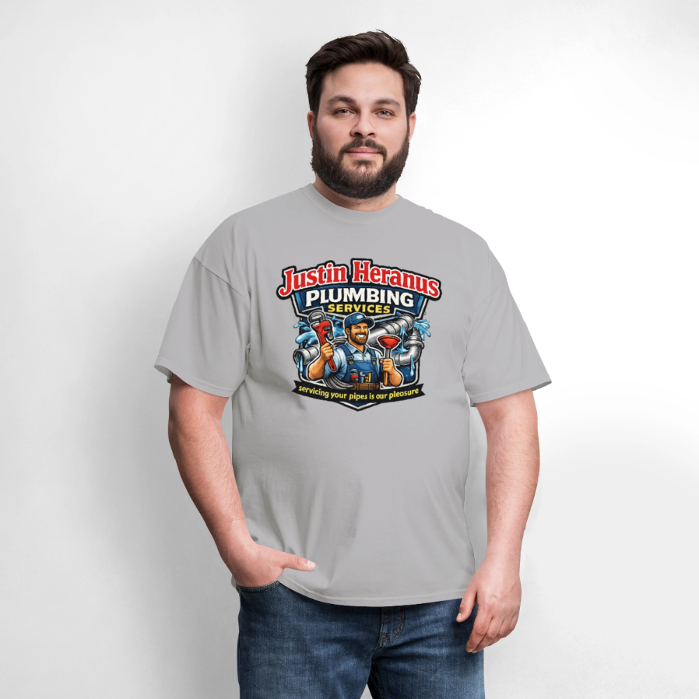 Justin Heranus Plumbing Funny T-Shirt - rock