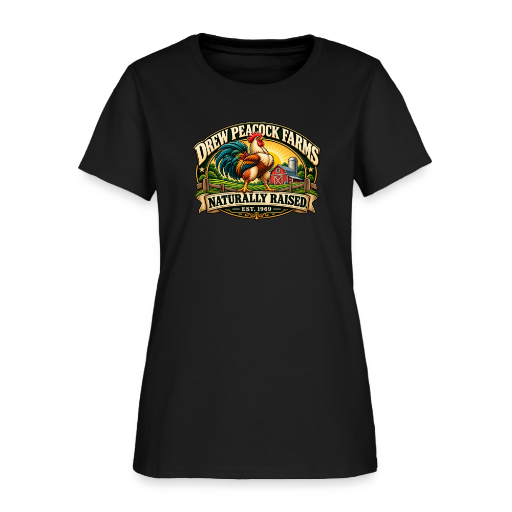 Drew Peacock Farms Women's T-Shirt - black