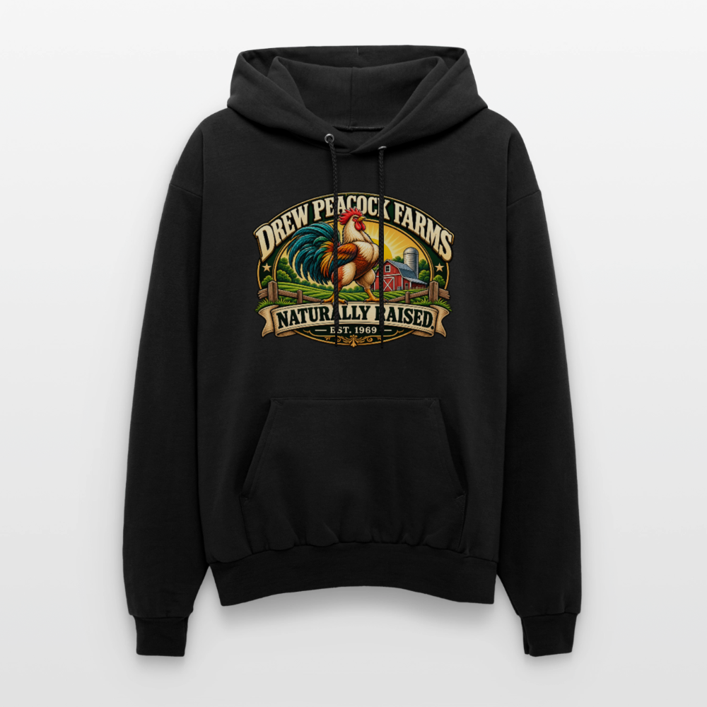 Drew Peacock Farms Hoodie Color: Carolina Blue