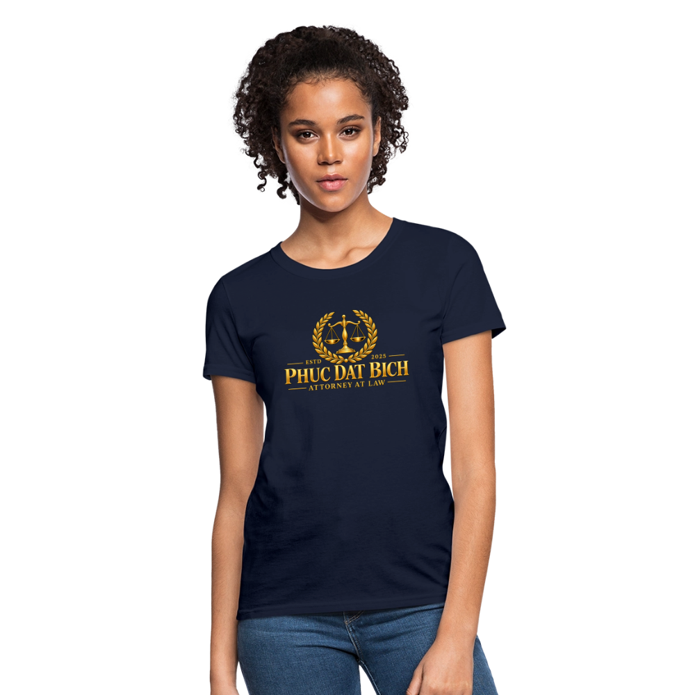 Phuc Dat Bich Attorney At Law Women's T-Shirt - navy