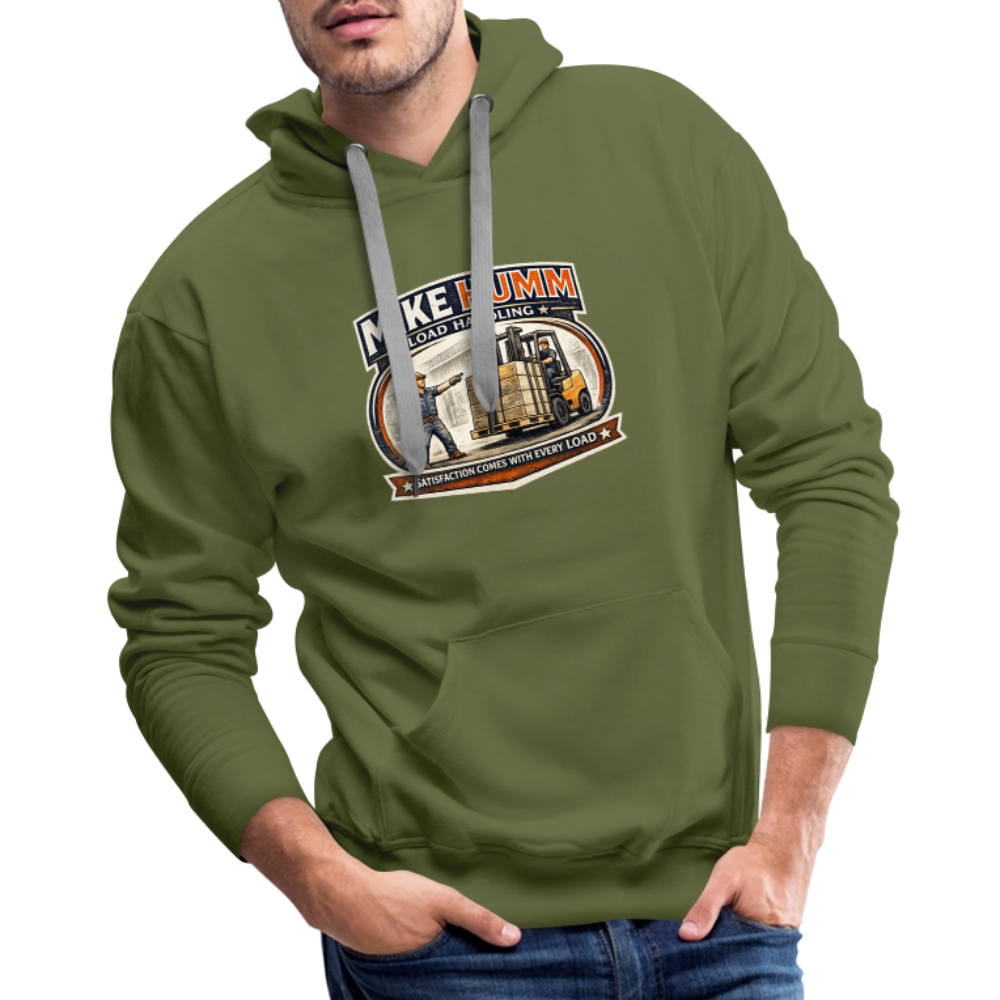 Mike Humm Load Handling Premium Hoodie - olive green