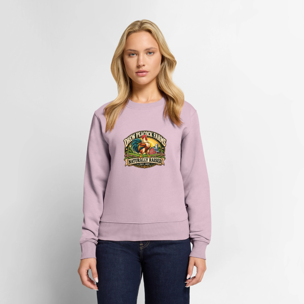 Drew Peacock Farms Women's Premium Sweatshirt - dusty pink