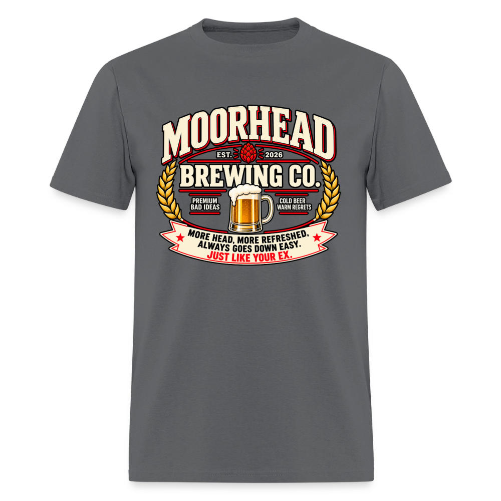 Moorhead Brewing Co. T-Shirt Color: charcoal