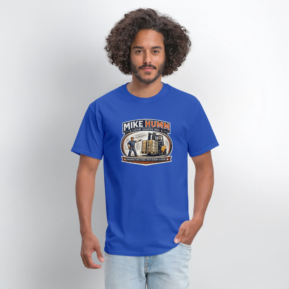 Mike Humm Load Handling T-Shirt - royal blue