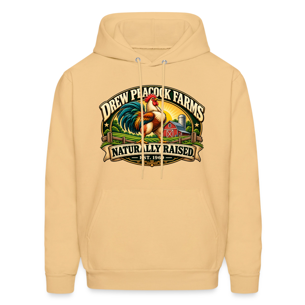Drew Peacock Farms Hoodie Color: Gold