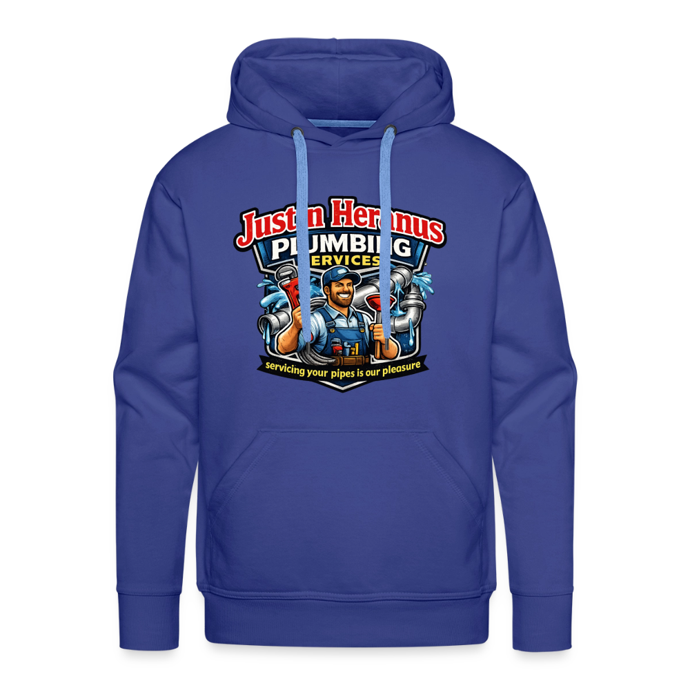 Justin Heranus Plumbing Premium Hoodie - royal blue