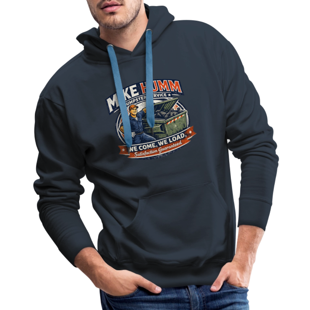 Mike Humm Dumpster Service Premium Hoodie - navy