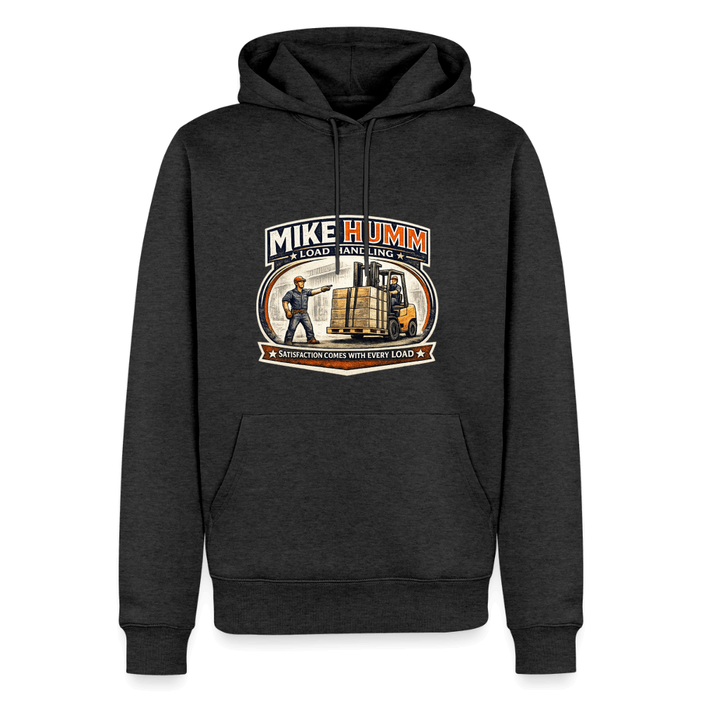 Mike Humm Load Handling Premium Hoodie Color: Heather Anthracite