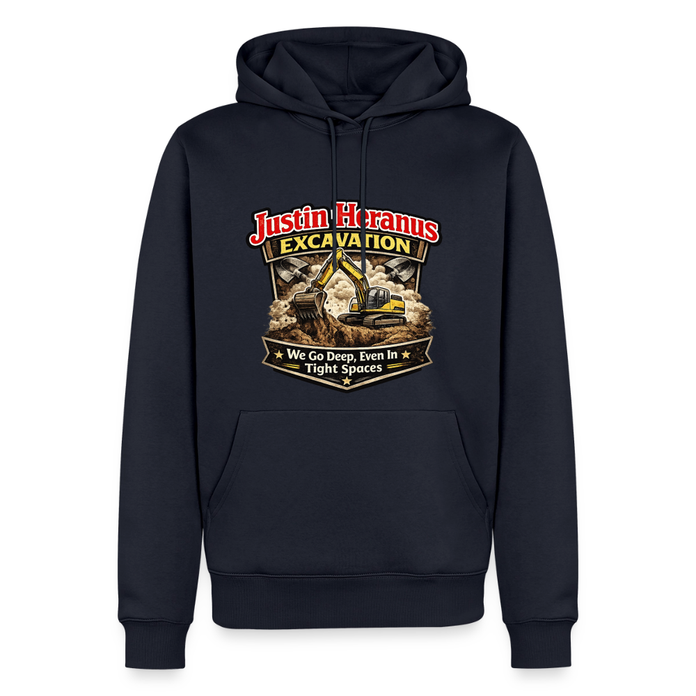 Justin Heranus Excavation Premium Hoodie - navy