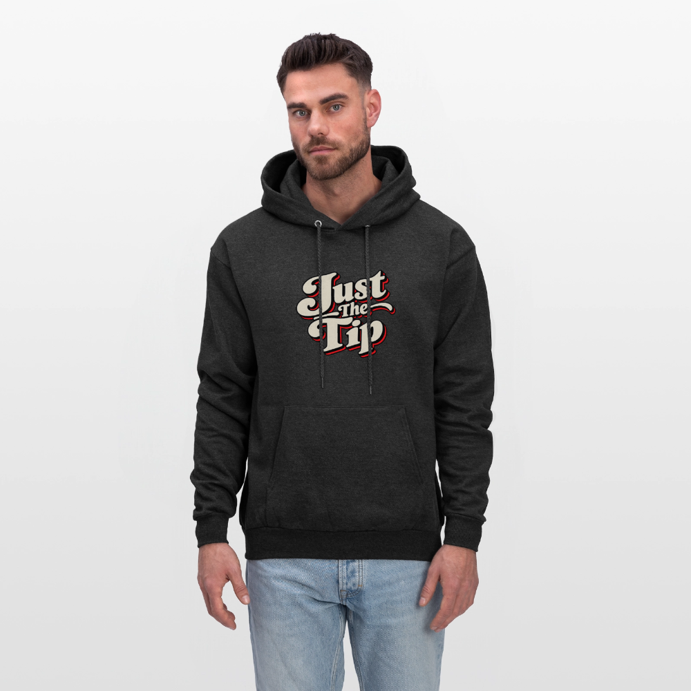 Just The Tip Funny Adult Humor Hoodie Color: Carolina Blue