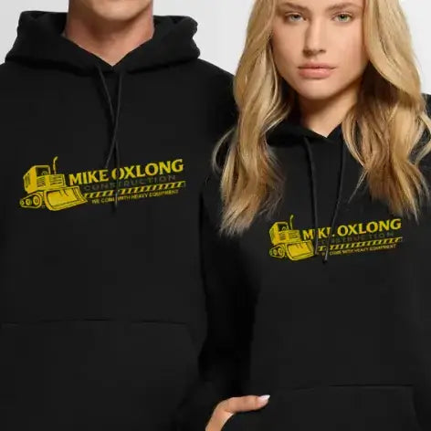 Mike Oxlong Construction Premium Hoodie Color: Black